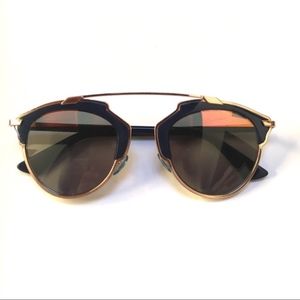 New Christian Dior SO REAL U5W/ZJ rose gold blue